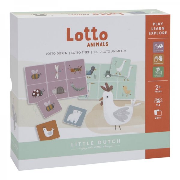 Little Dutch das LITTLE GOOSE Lotto Spiel LD4751 aus Little Goose Kollektion